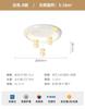 Luminária de Quarto Estilo Creme Quente Luminária de Teto de Resina Coroa Criativa Bola Pendurada Quarto Principal Quarto Infantil Luminária de Proteção para os Olhos