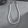 Correntes de calça de pérola artificial para comércio exterior em estoque, acessórios de corrente para jeans da moda de alta qualidade para homens e mulheres, correntes de cintura hip-hop para dançarinos de rua, atacado