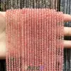Suministrado directamente por el fabricante: cuentas redondas pequeñas de piedra natural, cuentas de arroz, cristal, turmalina, cuentas redondas de ágata, materiales hechos a mano para DIY, accesorios para pulseras