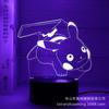 Venta al por mayor de fábrica caricatura nuevo bikachu combinación 3d luz nocturna linterna de celebridad de internet LED colorido lámpara de mesa creativa