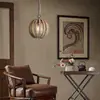 Suministro Transfronterizo de Lámparas Colgantes de Madera Rústica Estilo Americano Vintage para Comedores, Salas de Estar, Barras de Bar y Pasillos