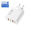 Carregador 200W 5V2A12W 20W Cabeça de Carregamento para Celular Adaptador de Energia Aacc Multi-Porta Cabeça Padrão Europeu, Americano e Britânico