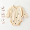 Ropa para Bebés Recién Nacidos, Protección para la Barriga de Bebés Recién Nacidos, Mameluco de Algodón Puro sin Huesos para Primavera y Otoño, Sudadera con Capucha Triangular