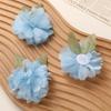 Mori atmósfera antigua poco profunda tela gardenia DIY hecho a mano clip de tiburón ramillete accesorios para ropa