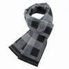Lenço Masculino Outono e Inverno Multi-uso Decorativo Masculino Lenço de Negócios Multifuncional Quente Lenço Xadrez Fábrica Atacado