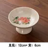 Bandeja de té de cerámica con diseño floral azul y blanco para preparar té helado, Plato de frutas, Frutas secas, Bandeja de postres estilo Zen chino, Bandeja para tazas de aperitivos