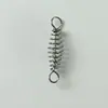 Resorte Explosivo Pequeño, Accesorios de Gancho Explosivo Pequeño Engrosados, Anilla para Cebo, Portacebo Espiral DIY
