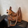 Bolso Retro de Gran Capacidad para Mujer Transfronterizo Nuevo Otoño e Invierno 2026 Bolso Cruzado Versátil con Cadena Bolso de Hombro Único Tipo Dumpling