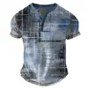 Camisa Polo Masculina Respirável de Verão para Uso Externo Casual Esportiva Manga Curta com Design em V Top de Moda Diária para Uso Externo