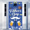 2026 Nueva Cortina de Puerta para el Día del Padre Transfronteriza Decoración para Fiesta Navideña Tela de Fondo Bandera Colgante Venta al por Mayor Personalización