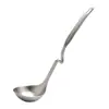 Cuchara para Olla Caliente de Acero Inoxidable 304, Cuchara de Pared, Cuchara para Sopa de Olla Caliente, Espumadera, Cuchara Espesa para Olla Caliente Picante, Cuchara Creativa Todo en Uno para Servir Gachas