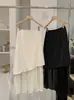 Falda de Traje de Malla Irregular Omalai para Mujer, Falda Lápiz de Línea A con Fruncidos Adelgazante de Cintura Alta para Verano Tendencia 7164