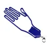 Accesorios de golf marco de soporte para guantes forro soporte marco de protección suministros de golf fábrica punto de venta soporte de guante de plástico