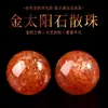 Cuentas Sueltas de Cristal Natural Cristal Fantasma Blanco y Negro Accesorios DIY Pulsera de Cuentas Aguamarina Piedra Solar Cuentas Sueltas Lote Suelto