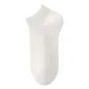 Meias Invisíveis de Verão Finas e Respiráveis para Mulheres, Algodão Puro, Resistentes a Odores, Absorventes de Suor, Meias Curtas, Pacote com 10 Pares