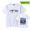 Nueva camiseta periférica Hunter Sizzo de tiempo completo, tendencia urbana, camiseta de verano de cuello redondo y manga corta, estilo holgado para parejas.