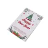Cartão de Bênção Temático Popular de Natal Transfronteiriço Feliz Ano Novo Elemento de Natal Cartão para Embalagem de Joias em Estoque
