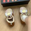 Zapatos de abeja acolchados de algodón para mujer invierno Velcro cálidos zapatos de pan forrados de vellón gruesos estilo coreano celebridad de Internet botas de nieve