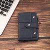 Cartera Estudiante Estilo Coreano Personalizada para Mujer, Porta Tarjetas de Color Sólido, Compartimento para Monedas, Billetera con Cierre para Mujer con Múltiples Ranuras para Tarjetas, Procesamiento de Logo