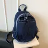 Transfronterizo 2026 Verano Nuevo Estilo Perezoso Mochila para Estudiante Universitario Bolso de Mezclilla para Mujer Gran Capacidad Mochila Escolar para Estudiante de Secundaria
