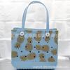 Bolso de Mano Eva para Mascotas Estampado Natación Agujero Bolsa de Playa Nuevo Cesta Eva Almacenamiento Hombro Viaje