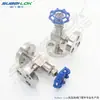 Fornecer Válvula de Bloqueio Tipo Angular de Alta Pressão J44Y Válvula de Bloqueio Tipo Angular com Flange J44H-320