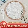 Sago Blanco Pequeño al por Mayor, Sago de Cristal de Leche de Coco Suelto, Ingredientes para Ensalada de Frutas, Granos Pequeños y Medianos, Envío Gratis