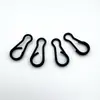 Pesca Recreativa Conector de Pin Negro en Forma de Pera Acero Inoxidable Enlace Rápido Accesorios de Pesca