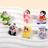 Niño Lindo Bricolaje Dibujos Animados Funda de Teléfono Caja de Papelería Caja de Almacenamiento Pegatina para Refrigerador Decoración de Muñeca Accesorios de Joyería de Resina