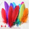 28 Cor grande spot fornecimento diy pena dura grande flutuante plumas vestido de noiva crianças materiais de decoração feitos à mão