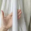 Tiras de Piel Sintética de Visón, Blancas, Ensanchadas, No Sueltan Pelo, para Cheongsam, Ropa Femenina de Estilo Chino Tradicional, Hanfu, Tiras de Piel Artificial, Adorno de Encaje, Venta al por Mayor