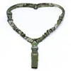 Correa Táctica de Punto Único Estilo Americano para Arma, Cordón Táctico Multifuncional Trenzado de Nylon, Correa Táctica para Pistola de Balas de Agua, Camuflaje de Tiro
