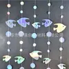 Guirnalda de Peces del Océano de Amazon Decoraciones Colgantes Suministros para Fiesta de Cumpleaños Tienda Accesorios para Bodas Banderas Colgantes Iridiscentes
