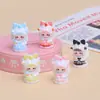 Meow Tridimensional Princesa Pequeña Dibujo Animado Hecho a Mano DIY Accesorios para Joyería Pegamento de Crema Resina Paquete de Materiales de Accesorios Pequeños Venta al por Mayor