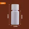 Atacado 10-300ml Garrafas Plásticas de Porcelana Branca Garrafas PET Garrafas Vazias para Cosméticos Loção Hidratante Garrafas Reutilizáveis para Viagem