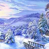 Nuevo Castillo de Paisaje DIY Pintura de Diamantes 5D Suministro Transfronterizo Pintura Decorativa Diamante Completo Precio Grande Excelente Fábrica al por Mayor