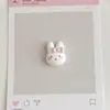 Nova gravata borboleta coelho Miffy acessórios de resina DIY cola de creme pequena presilhas de cabelo elásticos de cabelo materiais de decoração para capa de celular