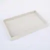 *Caja de joyería forro esponja almohadilla caja de pendientes joya de mano caja de almacenamiento de joyas interior de cajón rejilla de terciopelo