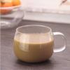 Taza de Té Transparente de Vidrio de Borosilicato Alto con Asa y Tapa, Asa Linda, Taza para Beber Doméstica con Tapa