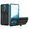 Case Protetor Magnético com Suporte para Cartão Samsung S26 Ultra Aplicável em Fronteiras A17 King Kong Porta-Cartões Capa Anti-Queda para Celular