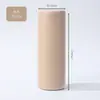 Taza de Acero Inoxidable 304 de Doble Pared con Aislamiento al Vacío, Taza Recta Sencilla de Color Sólido, Taza Mini de Bolsillo, Taza Portátil