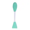 Pincel de Silicone para Máscara, Escova de Limpeza e Massagem, Pincel para Aplicação de Máscara de Argila, Pincel Especial para Máscaras Caseiras Suaves, Silicone de Grau Alimentício