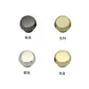Clavos de Pie para Bolsas, Hebillas Decorativas Planas de Metal, Clavos de Pie Redondos con Tornillo, Hebillas de Accesorios para Ropa, Clavos de Pie con Tornillo para Base de Bolsas