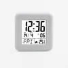 Relógio Digital LCD Simples Transfronteiriço para Crianças e Estudantes, Despertador Pequeno Inteligente Luminoso para Idosos e Pessoas Preguiçosas Acordarem