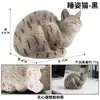 Simulação Cognitiva Infantil Animal Sólido Modelo de Gato Brinquedo terno Gato Gato Amarelo Gato de cauda curta Gatinho preto e branco Enfeites