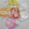 Gafas de Pajita Flexible de PVC para Niños Fiesta Infantil Creativo Bar Manguera Gafas Gafas de Pajita