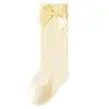 25 Calcetas de Bebé Calcetines de Malla para Verano de Caña Alta con Lazo Calcetines de Princesa para Bebé de Primavera y Verano Transpirables Lindos para Niños Calcetines Anti-Mosquitos