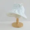 Sombrero de Protección Solar Coreano Yipan para Niños, Estilo Delgado de Verano, Sombrero de Sol de Ala Ancha para Niñas, Sombrero de Copa Abierta, Sombrero de Bebé, Sombrero de Sol