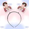 Guo Fucheng primavera headband headband acessórios para cabelo concerto periférico suporte imagem mesmo estilo periférico