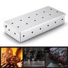 Herramientas para Barbacoa Acero Inoxidable Caja para Ahumar Caja de Madera Frutal Caja para Tocino Caja a Juego para Barbacoa Caja Ahumadora